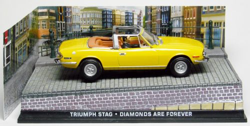 triumph stag diamonds forever Jb19e car 1/43 ixo 007 james bond