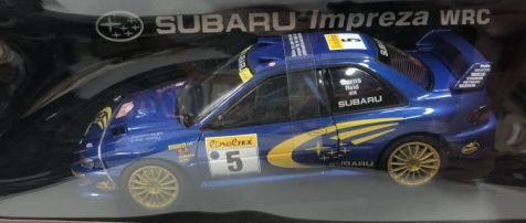 1:18 Autoart Subaru Impreza WRC 1999 R.Burns/R.Reid Car #05