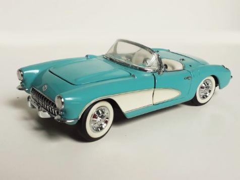 1:24 Franklin Mint 1956 Chevrolet Corvette Diecast Model