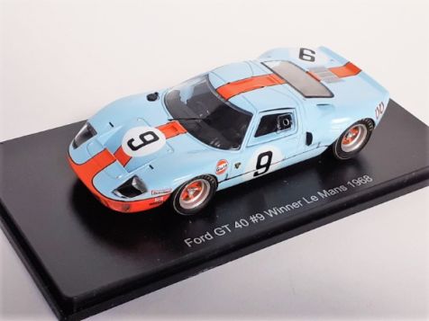 1:43 1968 Le Mans Winning Ford GT40 #9 Rodriguez/Bianchi