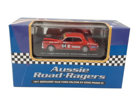 1:64 Aussie Road Ragers 1971 Ford XY Falcon #63E Bruce McPhee
