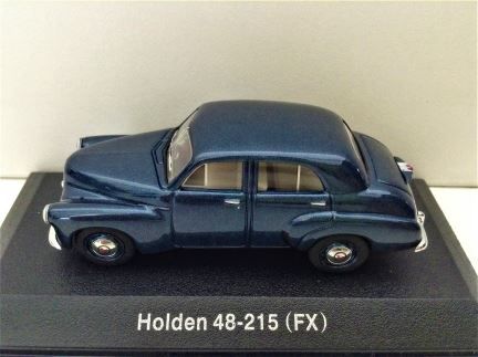 1:64 Autoart Holden Commodore 48-215 (FX) Caspian Blue- 1950 - Item# 20703
