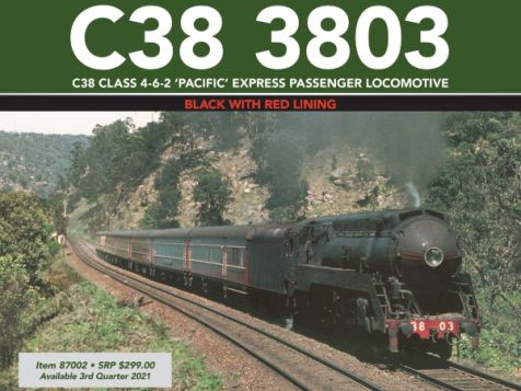 C38 Class 4-6-2 'Pacific' Express Passenger Locomotive #3806 HO Gauge