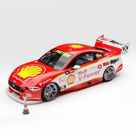 PREORDER 1:12 Authentic Colleactables Shell V-Power Racing Team #17 Ford Mustang GT Supercar - 2020 Championship Winner