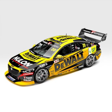 PREORDER 1:43 Authentic Collectables DEWALT Racing #20 Holden ZB Commodore - 2021 Repco Supercars Championship Season - Scott Pye