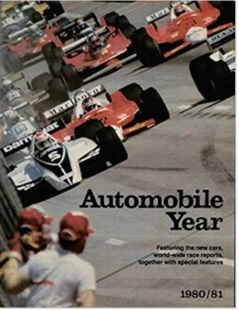 Hardcover Book No 28 Automobile Year 1980-1981 Formula One Anual F1