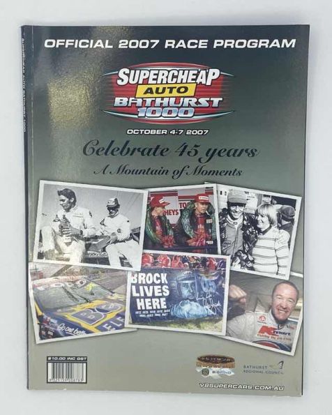 2007 SuperCheap Auto 1000- 45 Years Official Program - 4-7 October 2007
