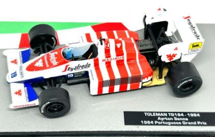 1:43 F1 Toleman TG184 1984 Ayrton Senna Portuguese Grand Prix