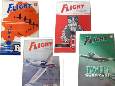 Flight: The Aircraft Engineer & Airships Set 1 No. 1537, 1538, 1539 & 1540
