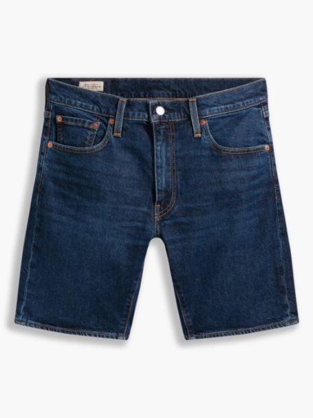 Men's Levi's 412 Slim Denim Jean Shorts Hi Bye Bye Adv