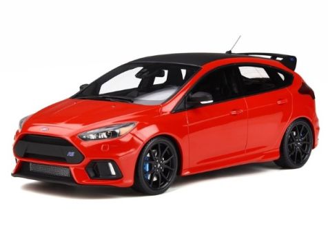 1:18 Otto Models 2017 Ford Focus RS in Race Red