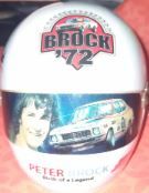 Peter Brock Helmet Replica 1972 Birth of Australian Racing Legend