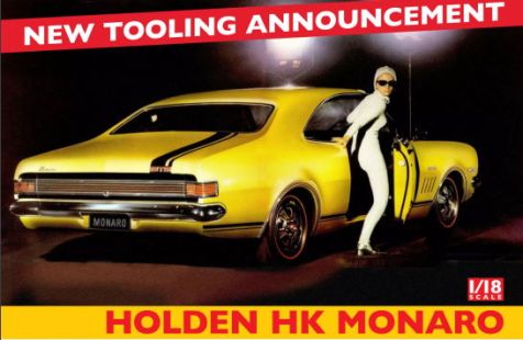 1: 18 Classic Carlectables Holden HK Monaro GTS 327 - Warwick Yellow