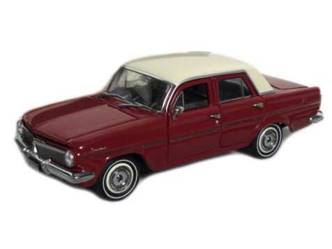 1:43 Trax 1963 Holden EH Special Sedan Winton Red/Fowlers Ivory TO01