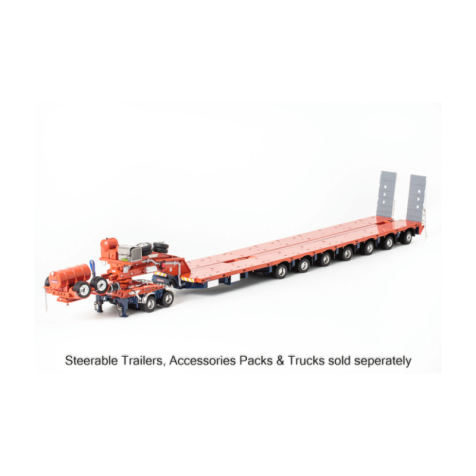 1:50 Drake Collectibles 7 x 8  Steerable  Low Loader "Drake Livery"