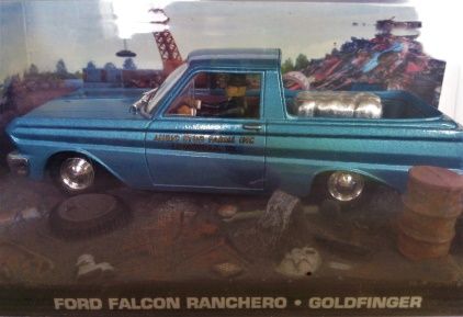1:43 Ford Falcon Ranchero from 007 movie 'Goldfinger'