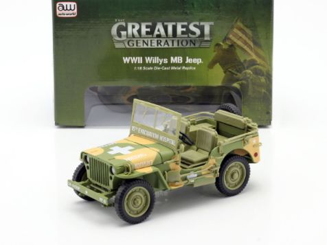 1941 Willys MB Medical Jeep 4x4 US Army 