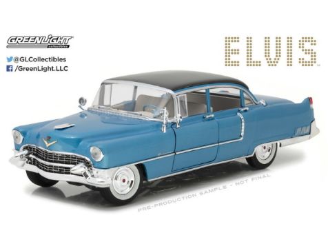 1:18 Greenlight 1955 Cadillac Fleetwood Series 60 in Blue