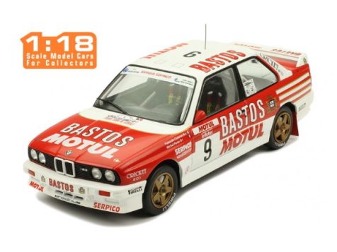 1:18 IXO 1988 Tour de Corse BMW M3 E30 #9 Chatriot/Perin 18RMC040B