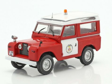 1:43 Altaya Land Rover II Fire Department Barcelona