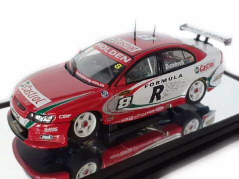 1:43 Classic Carlectables 2004 Holden VY Commodore #8 Paul Dumbrell Signed Cert