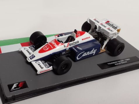 1:43 F1 1984 Toleman TG184 #19 Ayrton Senna