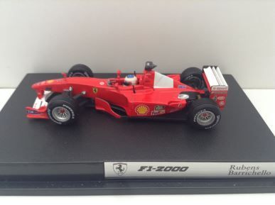 1:43 Hot Wheels Racing - 2000 Ferrari F1-2000 - Rubens Barrichello - 26749