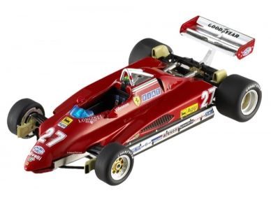 1:43 Hot Wheels Elite - Ferrari 126 C2 - 1982 San Marino GP 2nd Place - Item No. N5580
