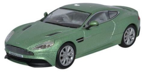 1:43 Oxford Diecast - Aston Martin Vanquish Coupe Appletree Green - Item# AMV001