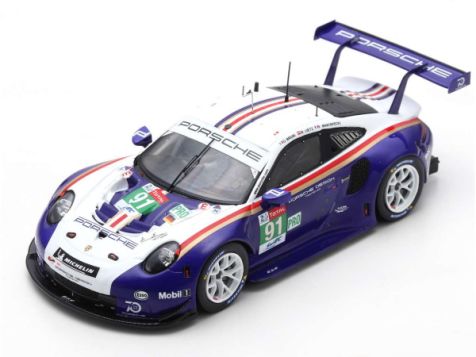 1:43 Spark 2018 24h Le Mans Porsche 911 (991) GT3 RSR #91 Lietz/Bruni/Makowiecki S7032