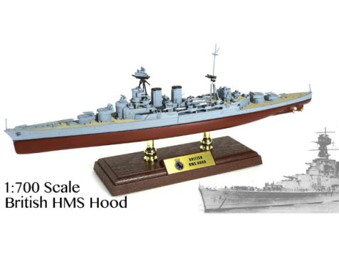 British HMS Hood Battleship