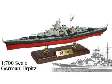 German Tirpitz Battleship
