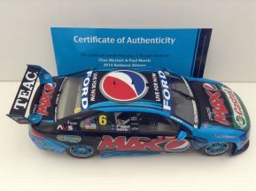 1:18 Classic Carlectables Chaz Mostert Year 2014 Ford FG Falcon Ford Pepsi Max Crew #6