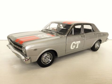 1:18 Classic Carlectables XR-GT Ford Falcon Promotional Vehicle Silver 