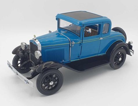 1:18 Sun Star 1931 Ford Model A Coupe Blue 