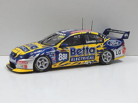1:18 Classic Carlectables 2006 Supercheap Auto 1000 Winners Craig Lowndes & Jamie Whincup Triple Eight Racing BA Falcon
