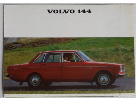 Volvo 144 Original Sales Brochure English Printed in Sweden