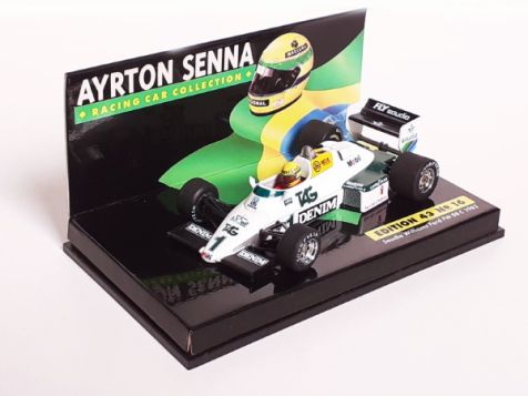 1:43 Minichamps LANG Ayrton Senna Saudia Williams Ford FW 08C 1983 Edition 43 No. 16