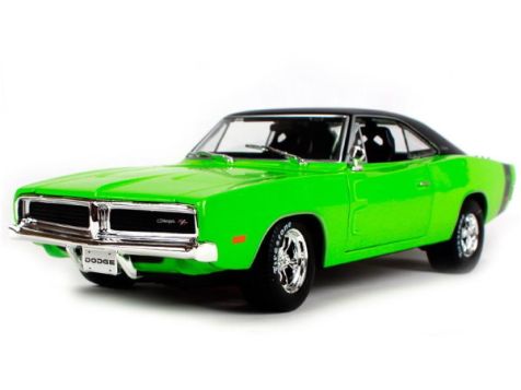 1:18 Maisto 1969 Dodge Charger R/T in Neon Green