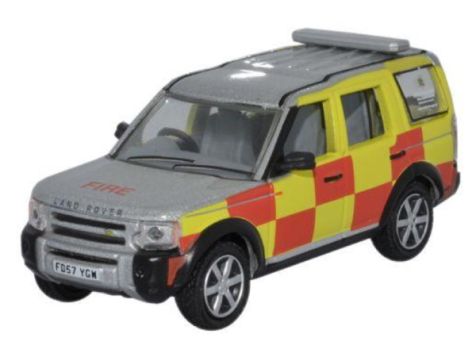 1:76 Oxford Diecast Land Rover Discovery Nottinghamshire Fire & Rescue