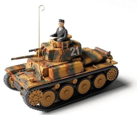 1:72 Forces of Valor German Panzer 38 ( t ) - Ukraine 1944 diecast military model