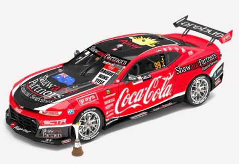 PREORDER 1:12 Authentic Collectbles Coca-Cola Racing By  Erebus Chevrolet Camaro ZL1 2023 Supercars Championship Winner Brodie Kostecki