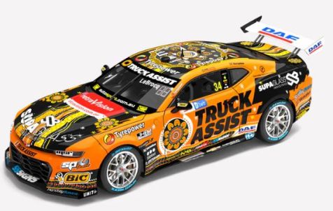 PREORDER 1:43 Authentic Collectables Truck Assist Racing #34 Chev Camaro ZL1 2023 Darwin Triple Crown Indigenous Round Race 15 Winner Jack Le Brocq