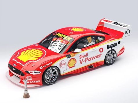 1:43 Athentic Collectables Shell V-Power Racing Team Ford FGX Falcon- 2018 Australian Supercars Championship Winner Scott McLaughlin