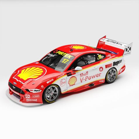 PREORDER: 1:43 Authentic Collectables Scale Shell V-Power Racing Team #17 Ford Mustang GT - 2021 Repco Supercars Championship Season - Driver: Will Davison SHELL LIVERY