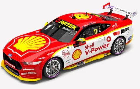 PREORDER 1:18 Authentic Collectables Shell V-Power Racing Team #17 Ford Mustang GT 2023 Bathurst 1000 Davison/Davison