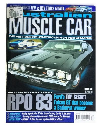 Australian Muscle Car Magazine Issue #20 July/Aug 2005 Chevron Publishing Group 