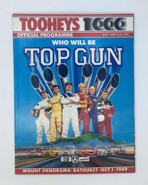1989 Tooheys 1000 Official Programme - Sunday, 1st October 1989