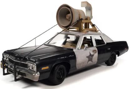 1:18 Auto World Blues Mobile with Figures 1974 Dodge Monaco Police Pursuit