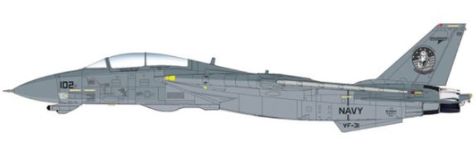 1:72 Hobbymaster Grumman F-14D "Tomcat Sunset" BuNo 163904